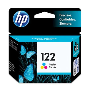 HP 122 CH562HL Cartucho de Tinta Tricolor Original, 100 Páginas