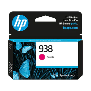 HP 938 4S6X6PL Cartucho de Tinta Magenta Original, 10ml, 800 Páginas