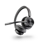 Poly Voyager 4320 Audífonos Bluetooth Stereo, USB-C, BT700, 32mm, 24h, Acoustic Fence, Negro - Miniatura 1