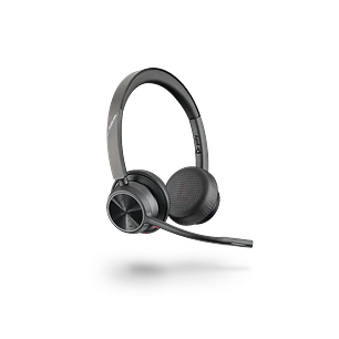 Poly Voyager 4320 Audífonos Bluetooth Stereo, USB-C, BT700, 32mm, 24h, Acoustic Fence, Negro
