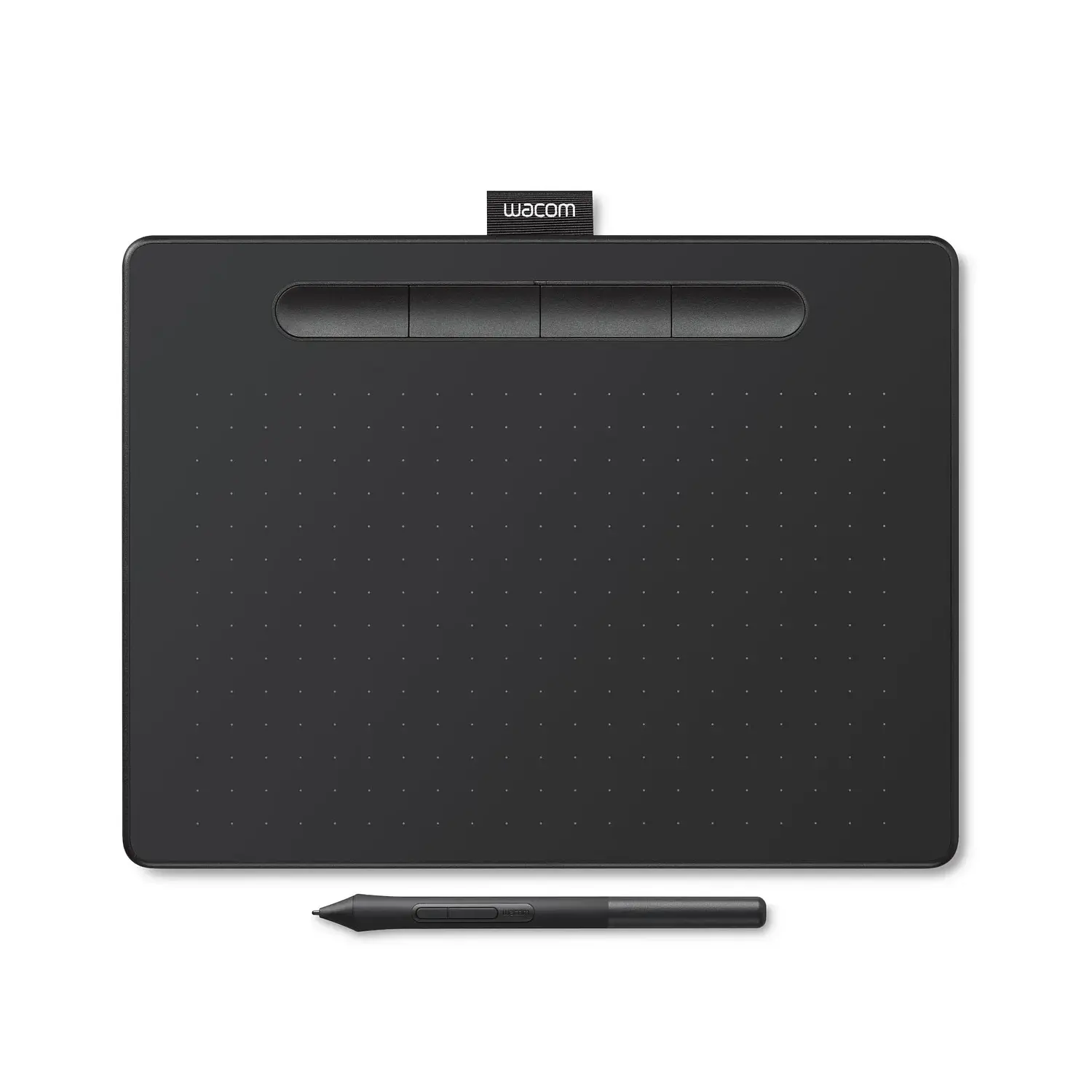 Wacom Intuos Medium Tableta Gráfica Bluetooth, Pen 4K, 4096 Niveles, 4 ExpressKeys, 15h, Negro, USB 1