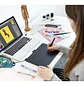 Wacom Intuos Medium Tableta Gráfica Bluetooth, Pen 4K, 4096 Niveles, 4 ExpressKeys, 15h, Negro, USB - Miniatura 5