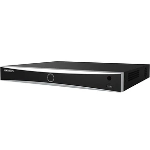 Hikvision NVR AcuSense 4K 16 Canales, 16 PoE, 2 SATA 16TB c/u, H.265+, 160Mbps, 12MP, HDMI 4K, 1U