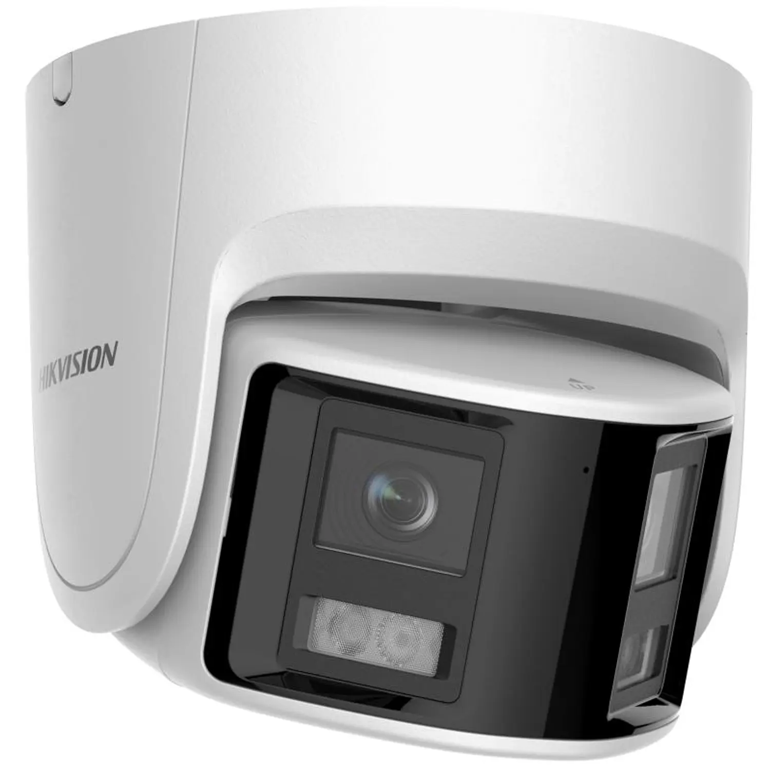 Hikvision Cámara IP Panorámica 4MP 180°, ColorVu, Audio 2 Vías, PoE, IP67, Sirena, Flash Rojo/Azul 2
