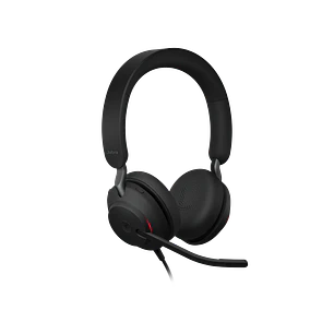 Jabra Evolve2 40 SE, Audífonos USB-C y USB-A, Estéreo, Microsoft Teams, 40 mm, Negro