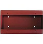 Notifier SBA-10, Caja Metálica de Montaje Superficial para Estación NBG-12LRA, Rojo - Miniatura 1