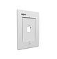 Nexxt Solutions AW160NXT01 Placa de Pared Keystone 1 Puerto, Blanca - Miniatura 1