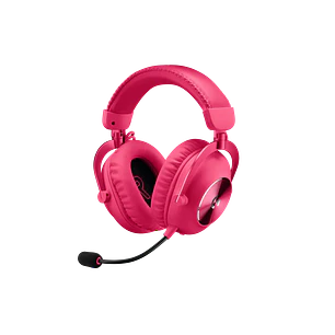 Logitech G PRO X 2 LIGHTSPEED Audífonos Gamer Inalámbricos 7.1, Grafeno 50mm, Bluetooth, Magenta