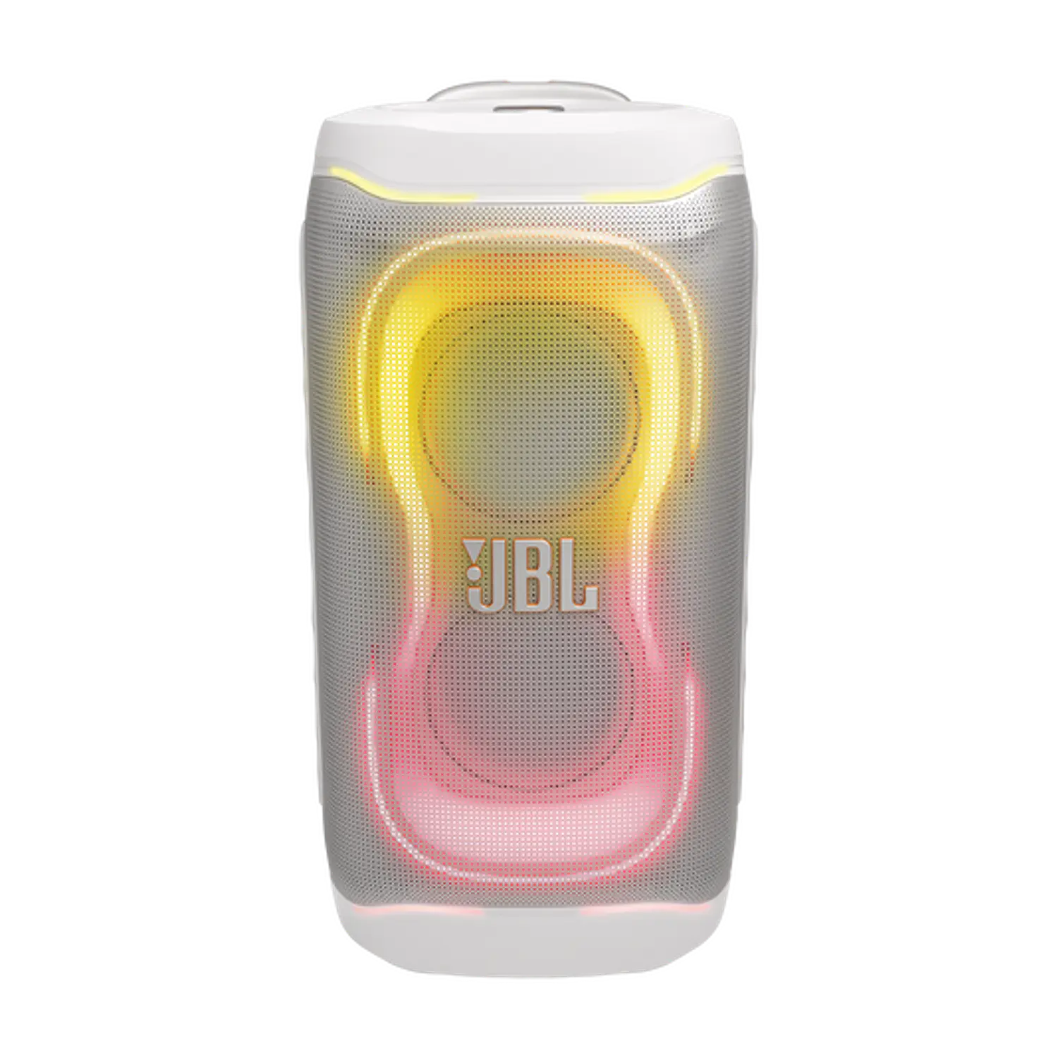 JBL PartyBox 330, Parlante Bluetooth 280W, 18h, AI Sound Boost, Auracast, Luces, IPX4, Mic/Guitarra, Blanco 2
