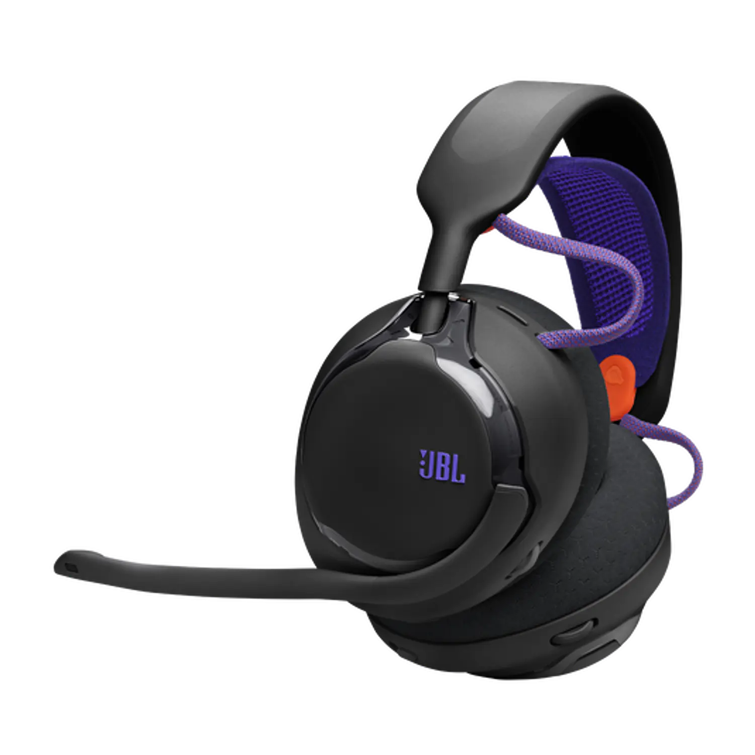 JBL Quantum 650, Audífonos Gamer Inalámbricos, 50mm, Spatial Sound, 2.4GHz, Bluetooth 5.3, Micrófono Cardioide, 45h, Negro 3