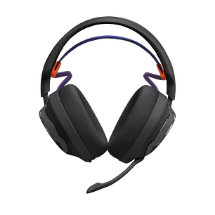 JBL Quantum 650, Audífonos Gamer Inalámbricos, 50mm, Spatial Sound, 2.4GHz, Bluetooth 5.3, Micrófono Cardioide, 45h, Negro