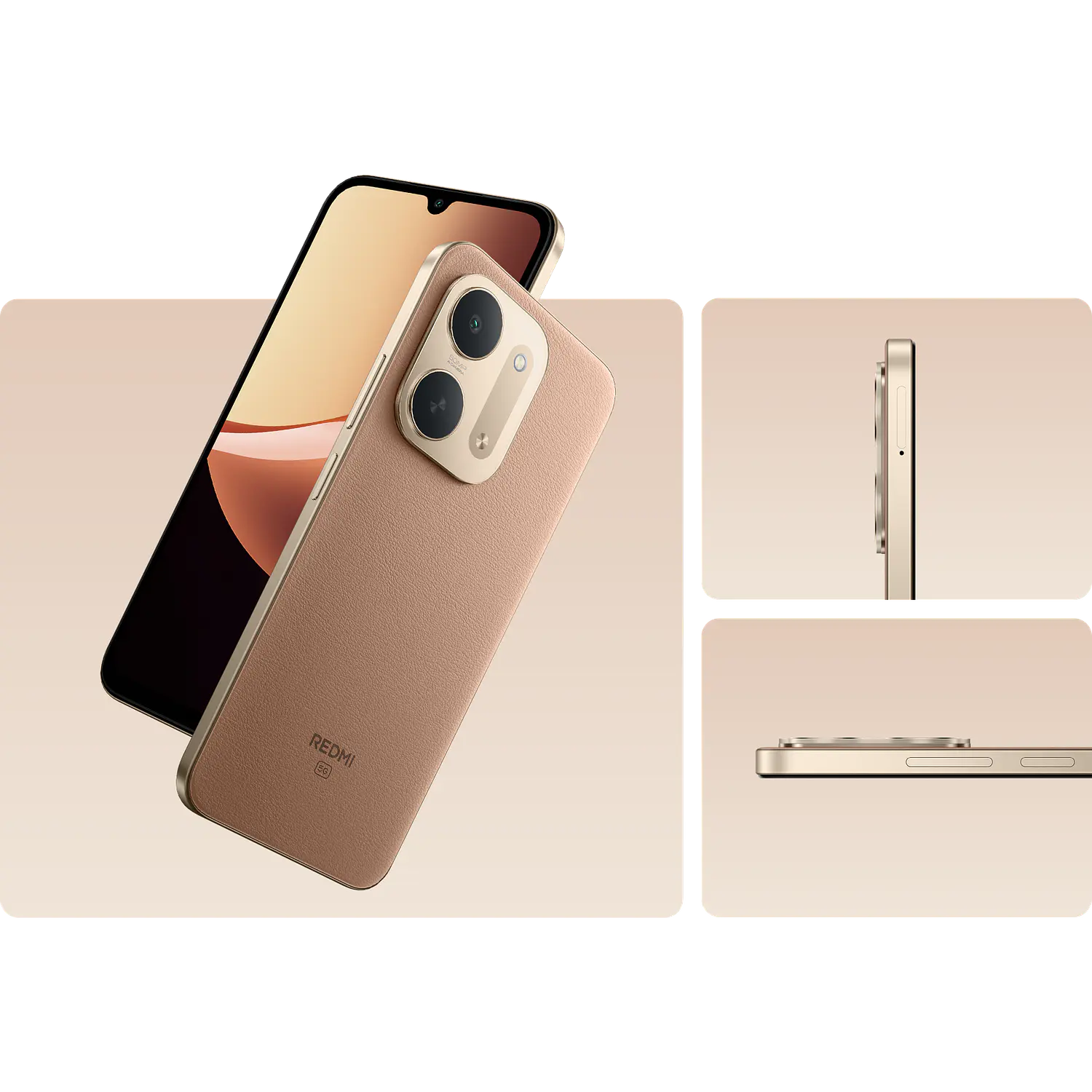 Xiaomi Redmi 17C 5G, Smartphone 4GB RAM, 128GB, Pantalla 6.9” 120Hz, Cámara 50MP, 6000mAh, 33W, Marrón 12
