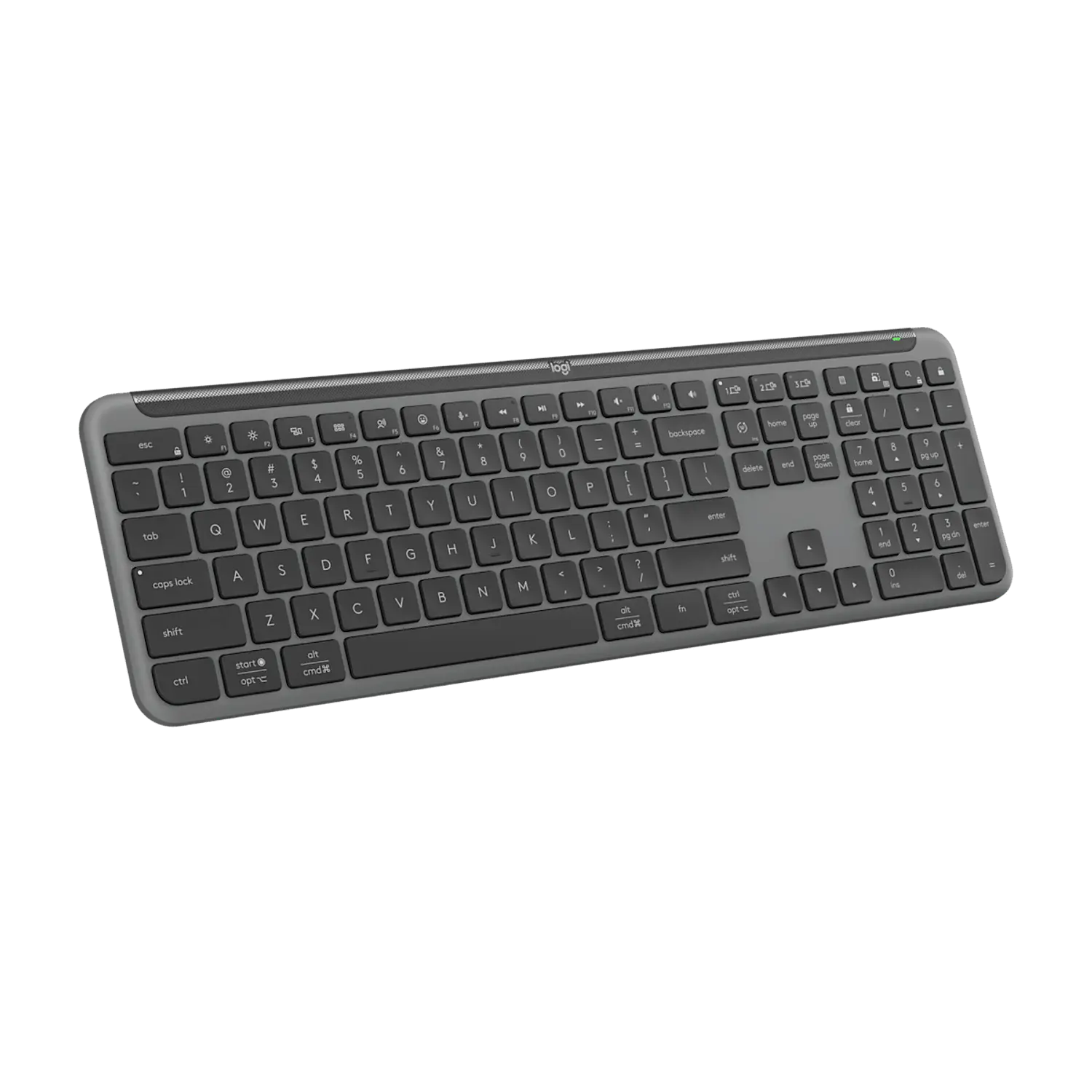Logitech Signature Slim K950, Teclado Inalámbrico Español, Bluetooth, Logi Bolt, Multidispositivo, Grafito 2