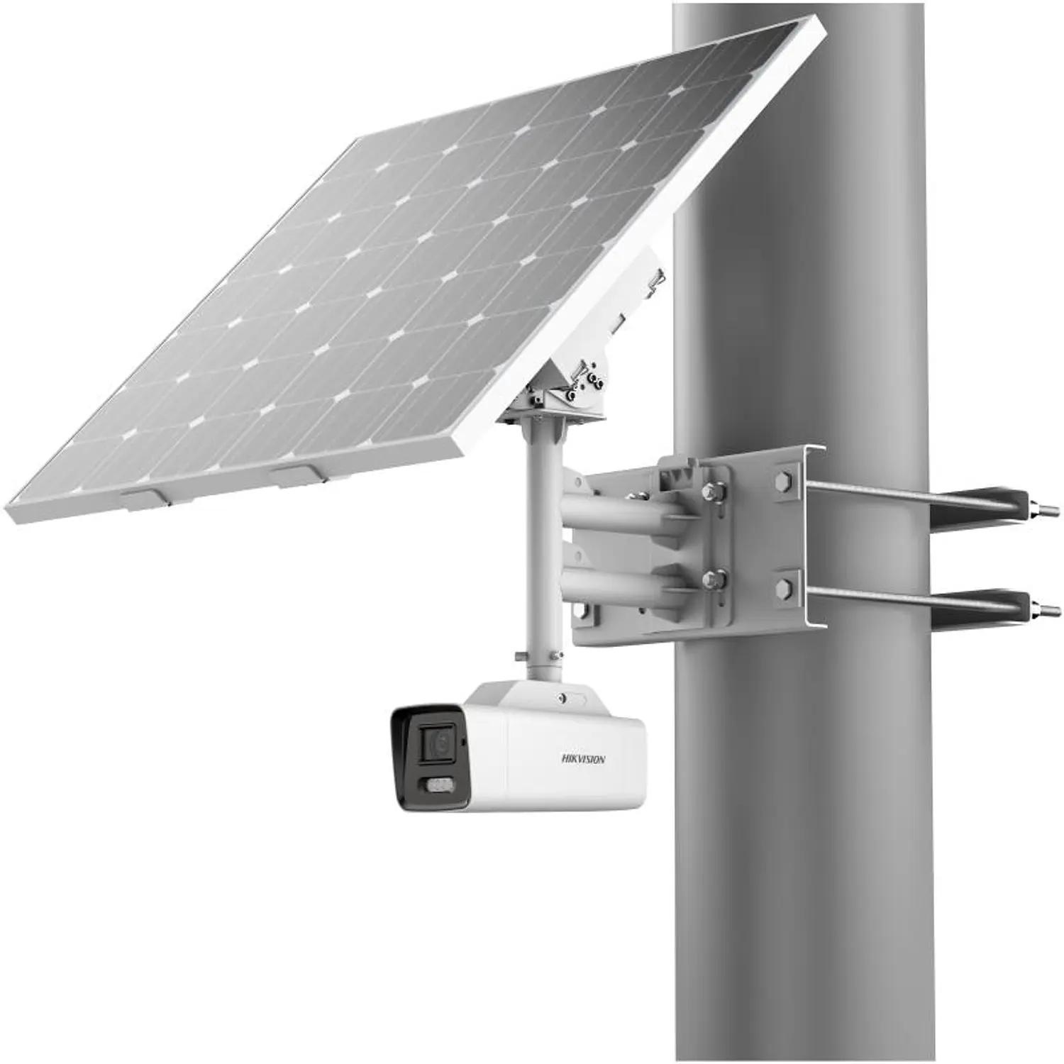 Hikvision DS-2XS6A47G1-LS/C36S80, Kit Cámara Solar 4G ColorVu 4MP, 2.8mm, AcuSense, Panel 80W, Batería 360Wh, IP67 1