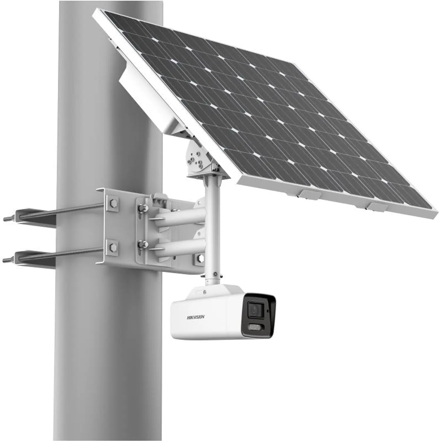 Hikvision DS-2XS6A47G1-LS/C36S80, Kit Cámara Solar 4G ColorVu 4MP, 2.8mm, AcuSense, Panel 80W, Batería 360Wh, IP67 2