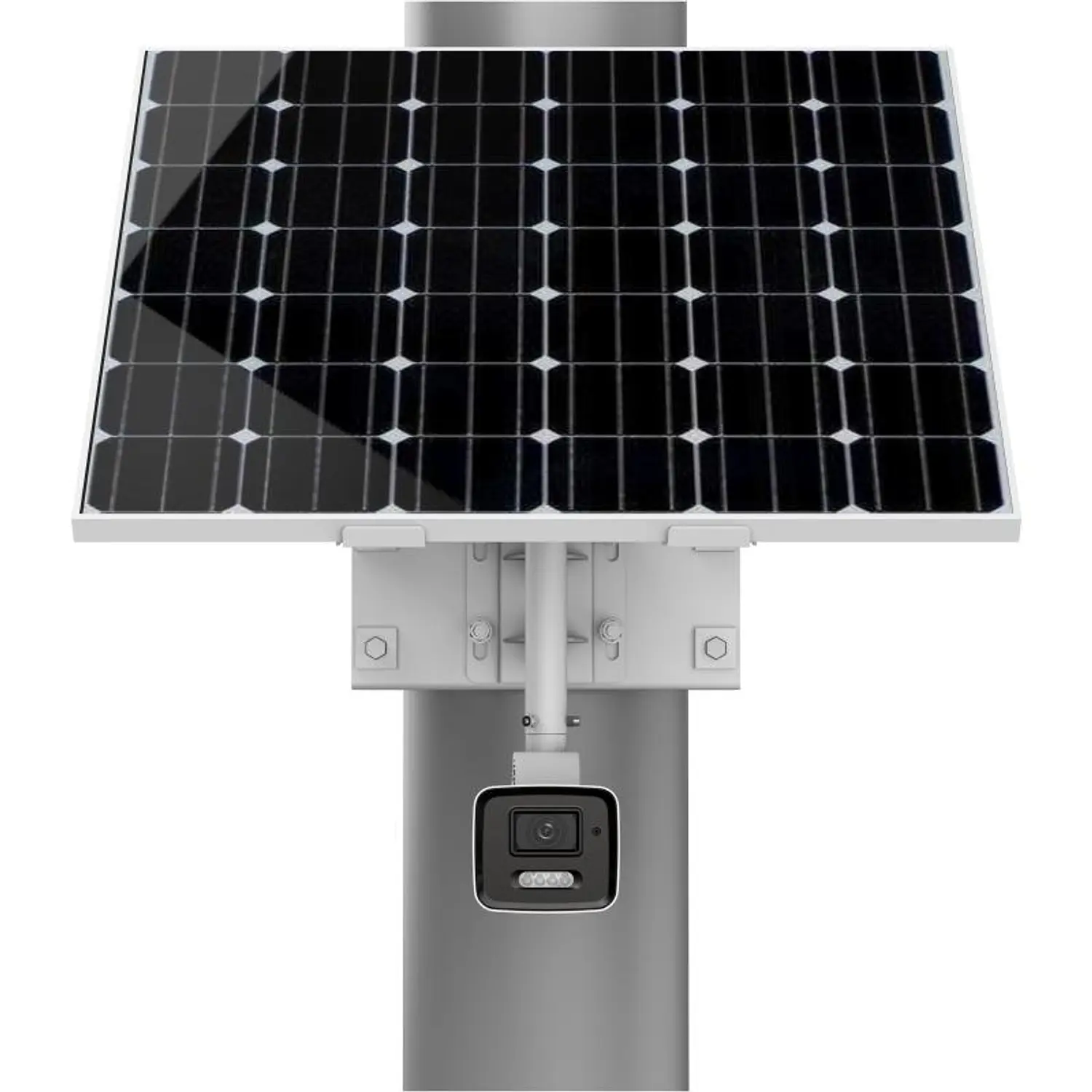 Hikvision DS-2XS6A47G1-LS/C36S80, Kit Cámara Solar 4G ColorVu 4MP, 2.8mm, AcuSense, Panel 80W, Batería 360Wh, IP67 3