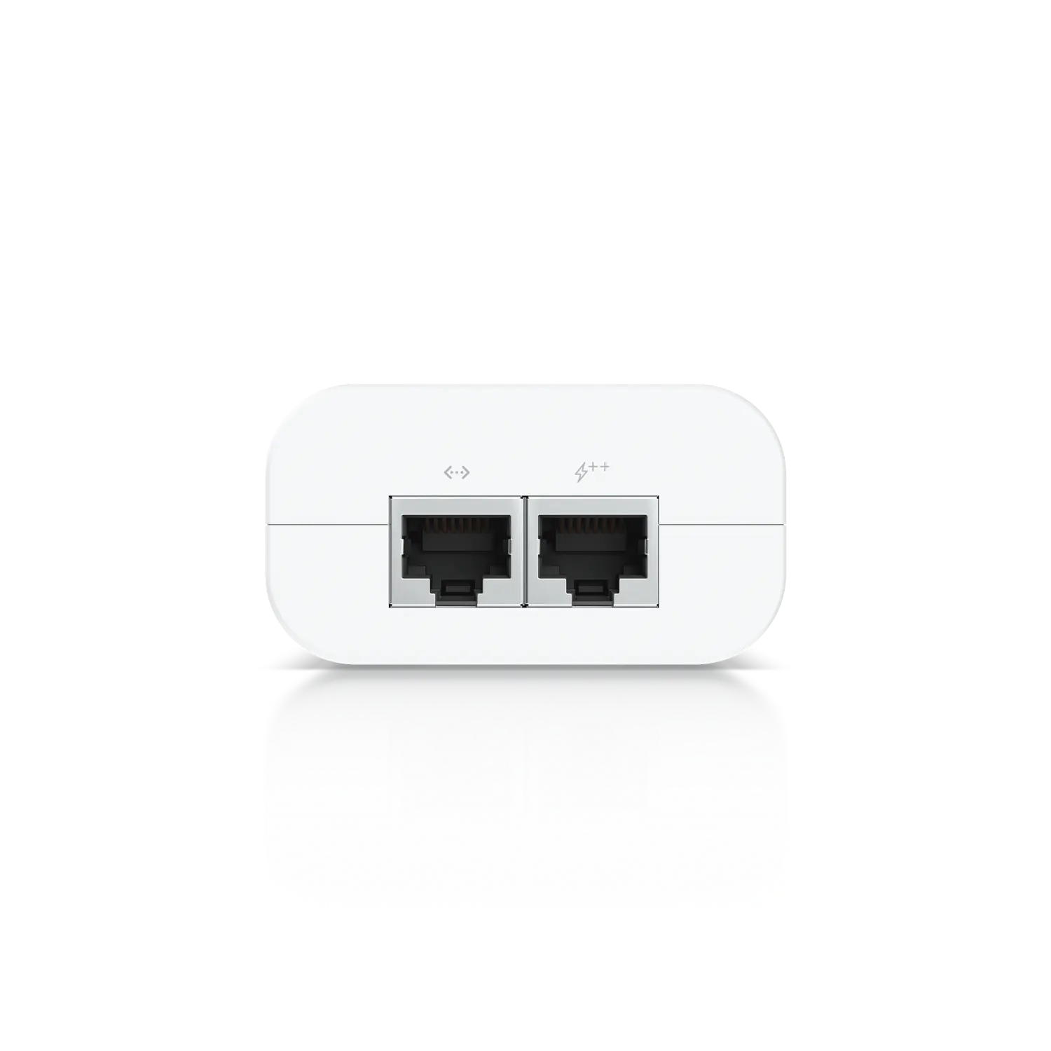 Ubiquiti U-PoE+, Inyector PoE+ 30W, Gigabit Ethernet, 48V 0.65A, Protección contra Sobretensiones 2