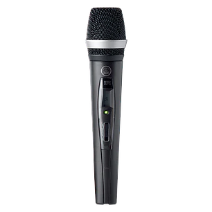 AKG WMS470 Vocal Set D5, Micrófono Inalámbrico UHF, Banda 10 823-832MHz, 50mW, Receptor Diversity SR470, D5 Supercardioide