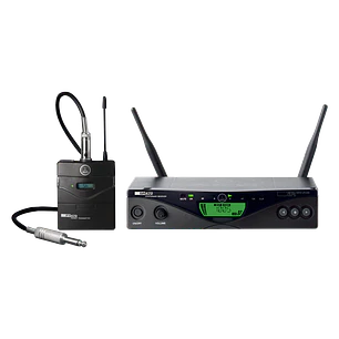 AKG WMS470 Instrumental Set, Sistema Inalámbrico UHF, Banda 1 651.1-680.6MHz, 50mW, PT470, SR470, Cable MK/GL