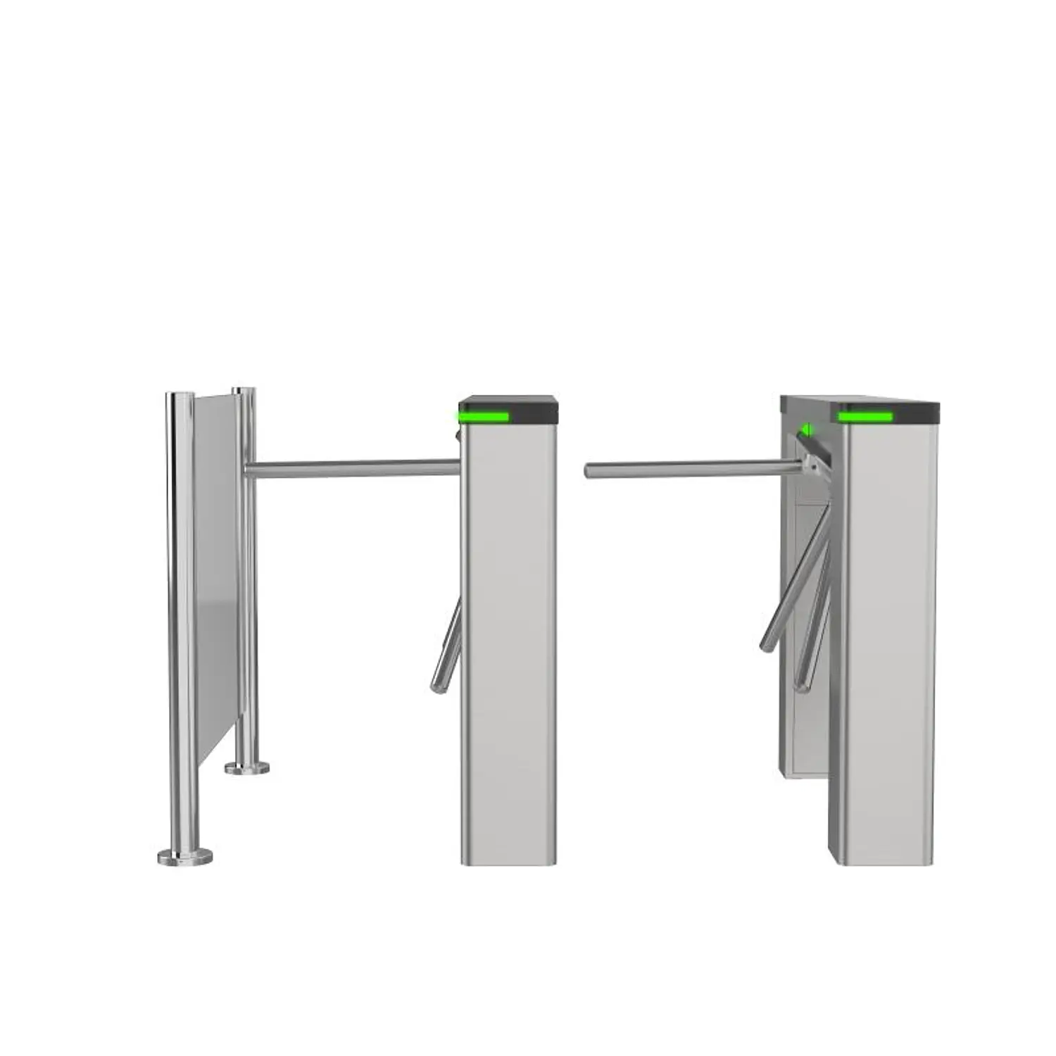 Hikvision DS-K3G501CX-R/MPa-Dm55, Torniquete Trípode Profesional, Paso 550mm, 30-60 Personas/min, Controlador Incluido, IPX4, SUS304 3