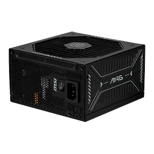 MSI MAG A1000GLS PCIE5, Fuente de Poder 1000W, ATX 3.1, PCIe 5.1, 80 PLUS Gold, Full Modular, 12V-2x6 600W
