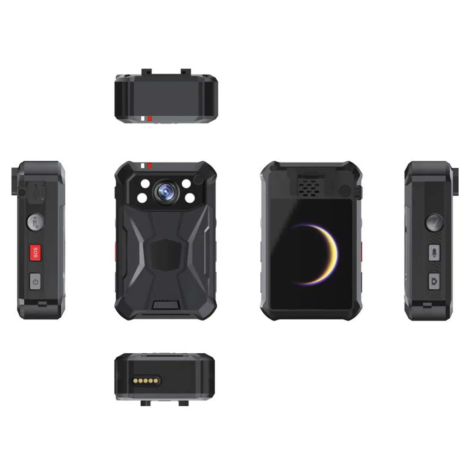 Hikvision DS-MCW409/SE/64G/GLE Body Camera 2688x1512, 4G/Wi-Fi, GPS, 64GB, IR 10m, IP68
