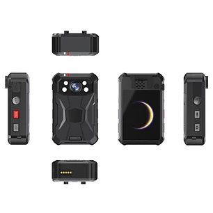 Hikvision DS-MCW409/SE/64G/GLE Body Camera 2688x1512, 4G/Wi-Fi, GPS, 64GB, IR 10m, IP68