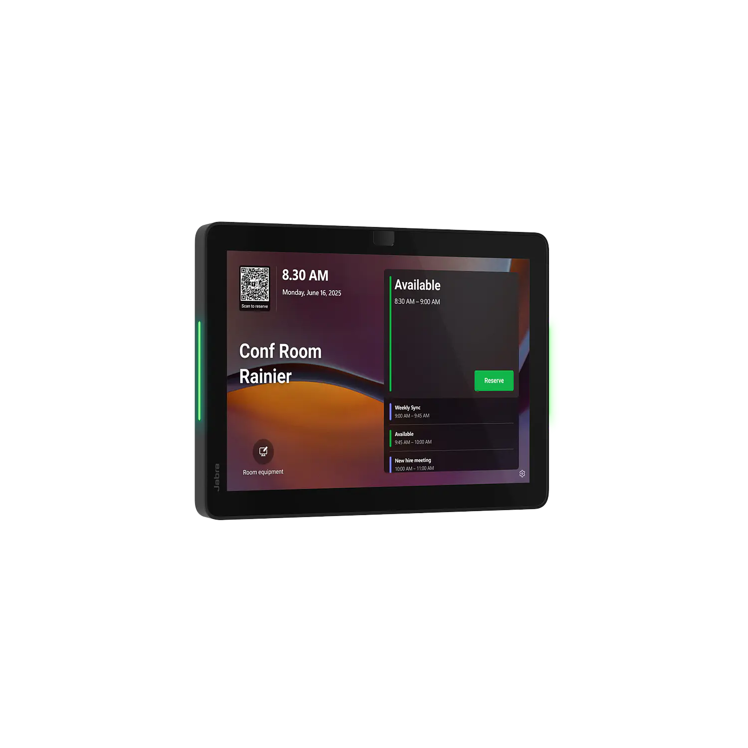 Jabra Scheduler UC Panel de Reserva de Salas 10.1
