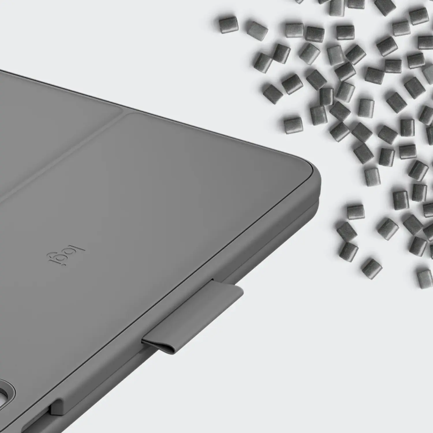 Logitech Slim Folio, Funda con Teclado para iPad 10ª Gen/A16, Bluetooth LE, Inglés, Oxford Grey 5