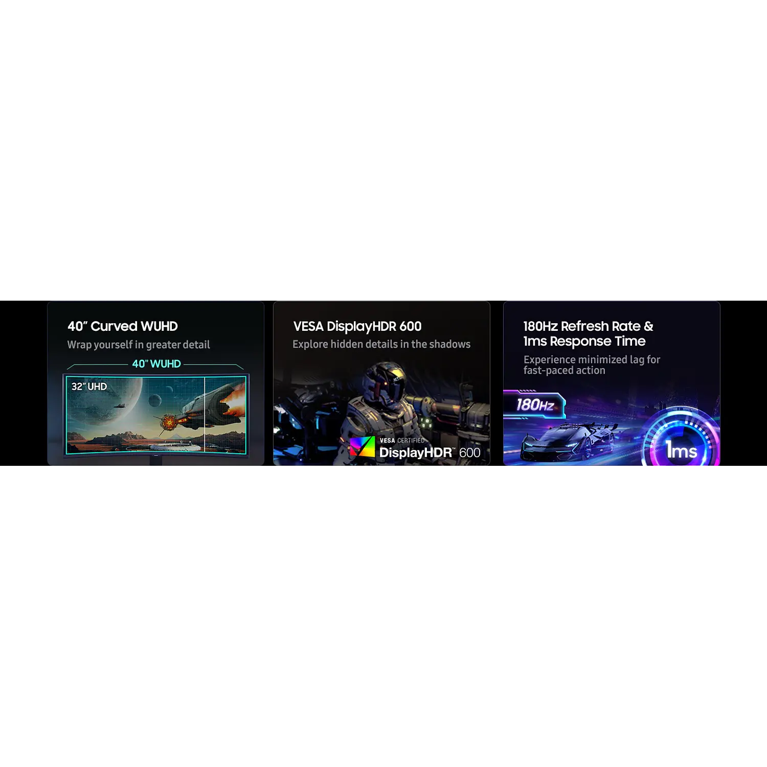 Samsung Odyssey G7 G75F, Monitor Gamer Curvo 40