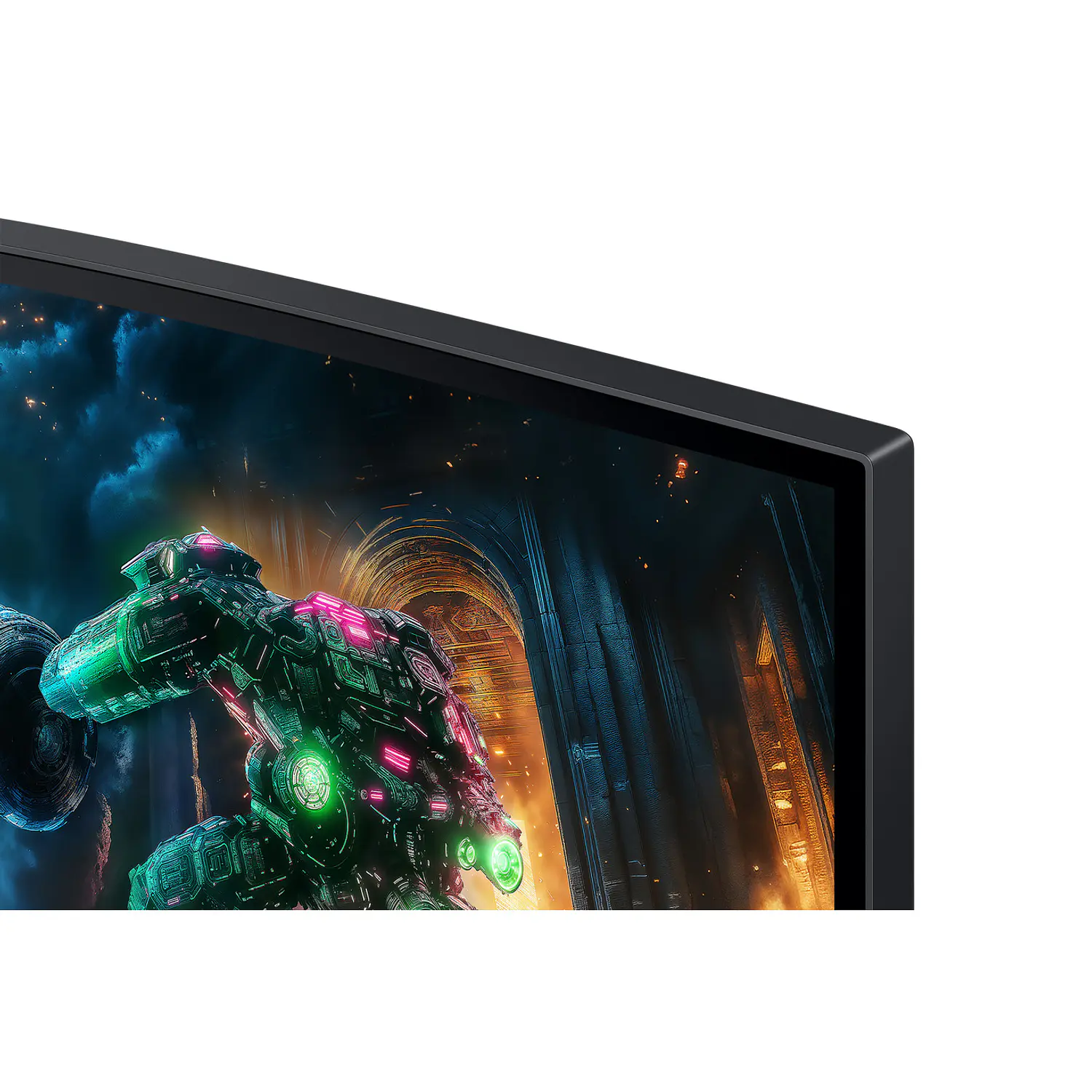 Samsung Odyssey G7 G75F, Monitor Gamer Curvo 40
