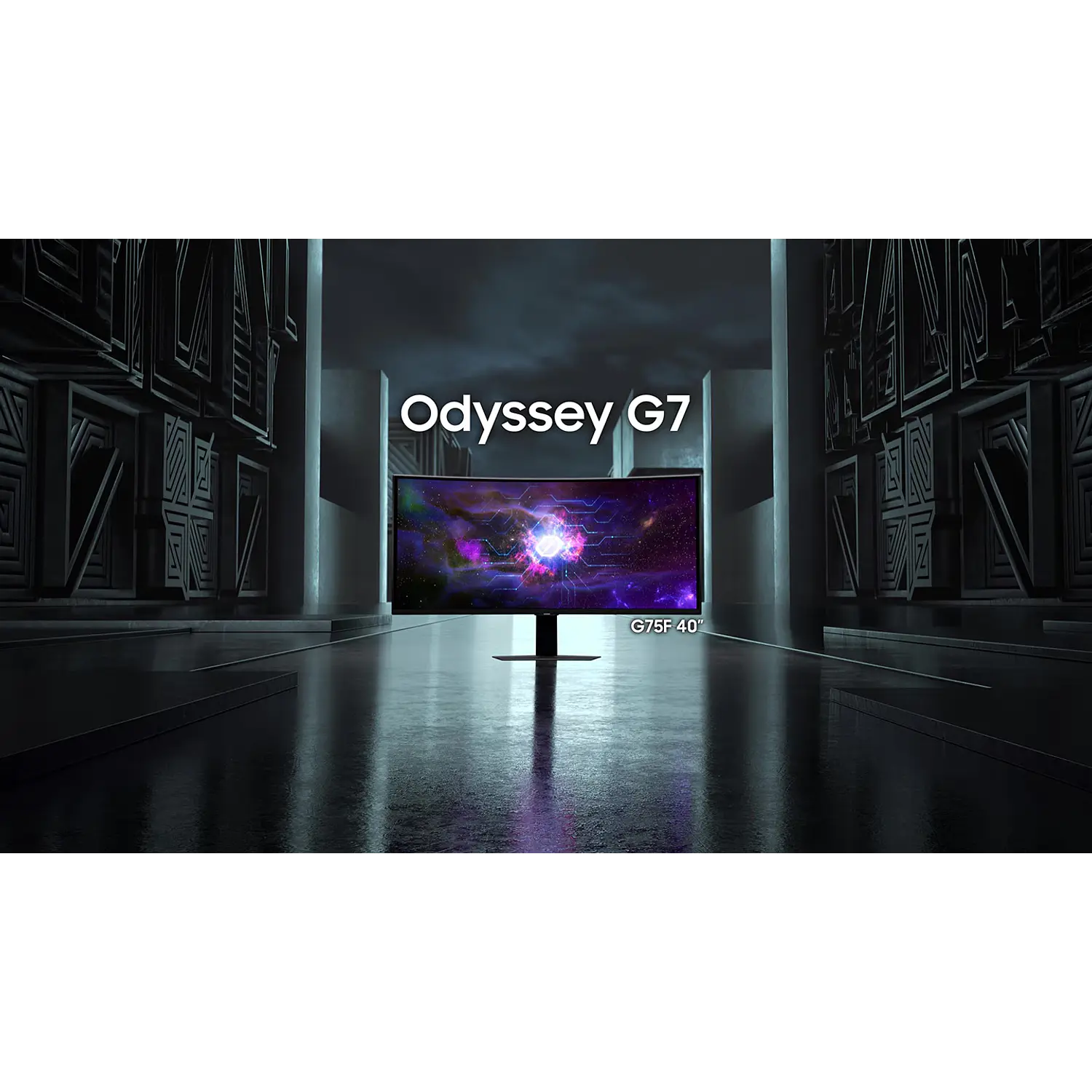 Samsung Odyssey G7 G75F, Monitor Gamer Curvo 40