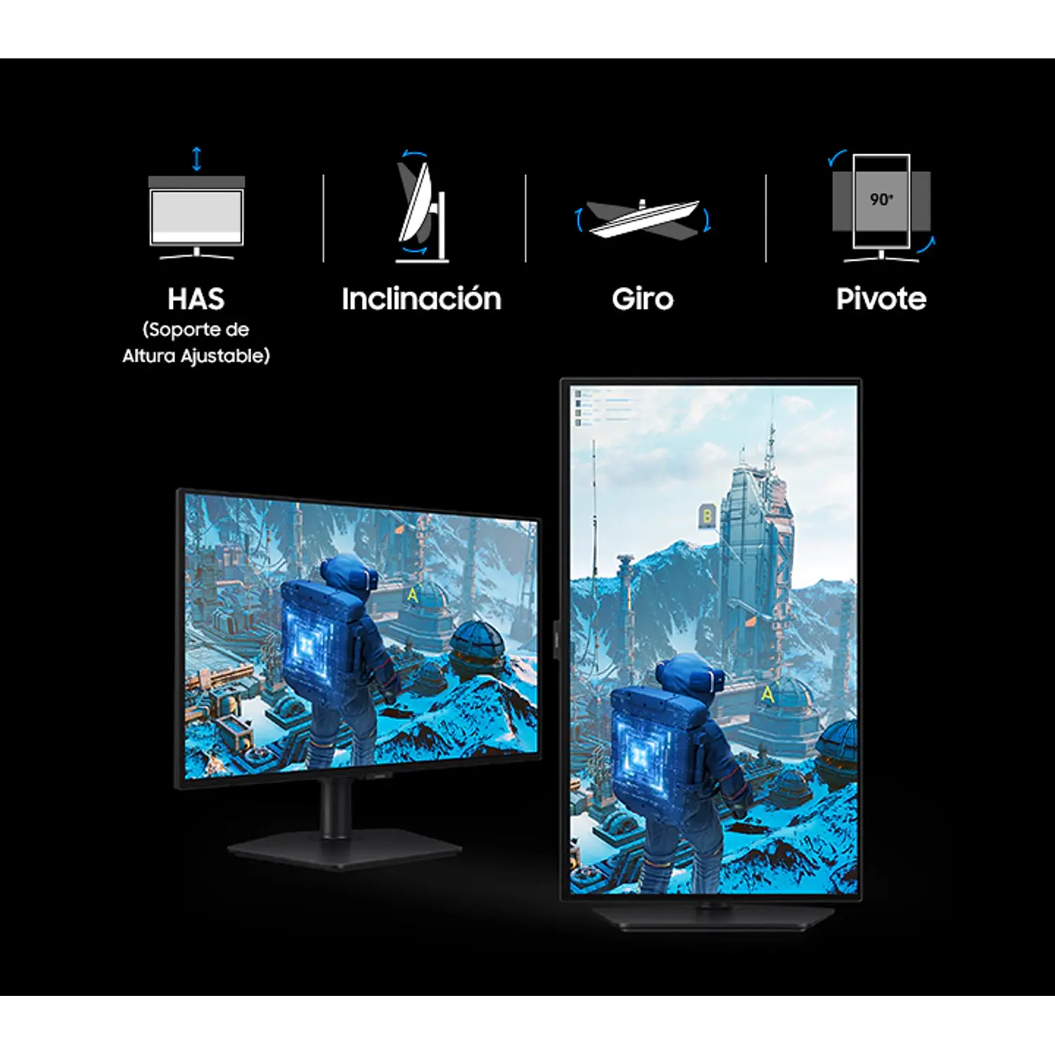 Samsung Odyssey OLED G7 G73SH, Monitor Gamer 32
