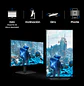 Samsung Odyssey OLED G7 G73SH, Monitor Gamer 32