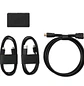 Wacom Converter Kit, Adaptador HDMI a USB-C para Movink 13 y Wacom One 12/13/14, Cables Incluidos, Negro - Miniatura 1