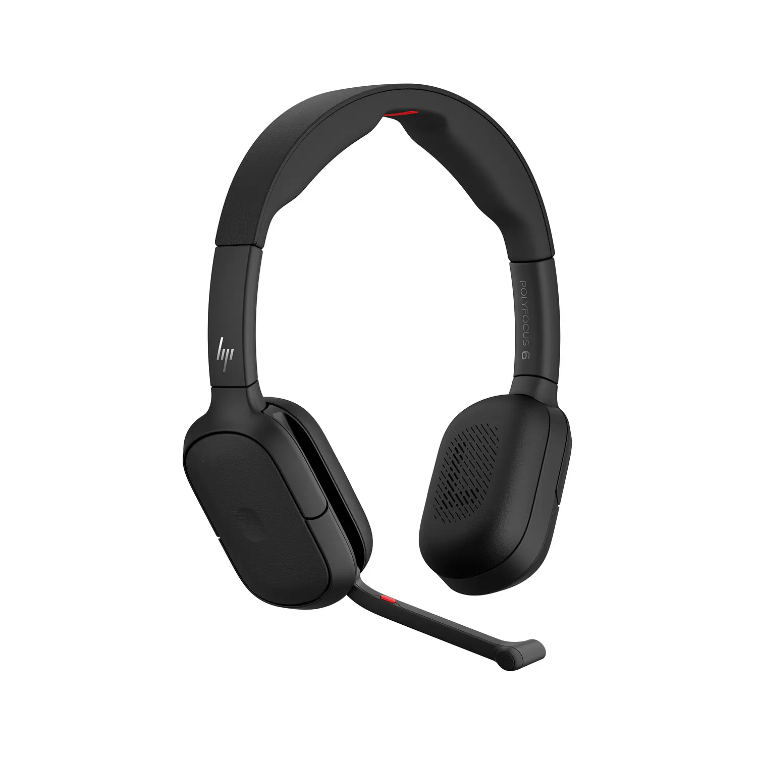 HP Poly Focus 625, Audífonos Bluetooth Stereo, ANC Híbrido, 25h, BT700 USB-C, Negro 1
