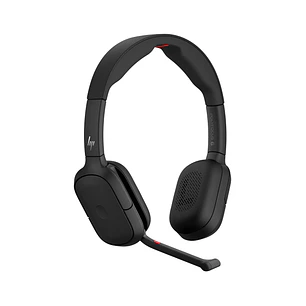 HP Poly Focus 625, Audífonos Bluetooth Stereo, ANC Híbrido, 25h, BT700 USB-C, Negro