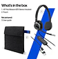 HP Poly Mission 625, Audífonos Cableados Stereo USB-C/A, IA Noise Reduction, Teams, Negro - Miniatura 8
