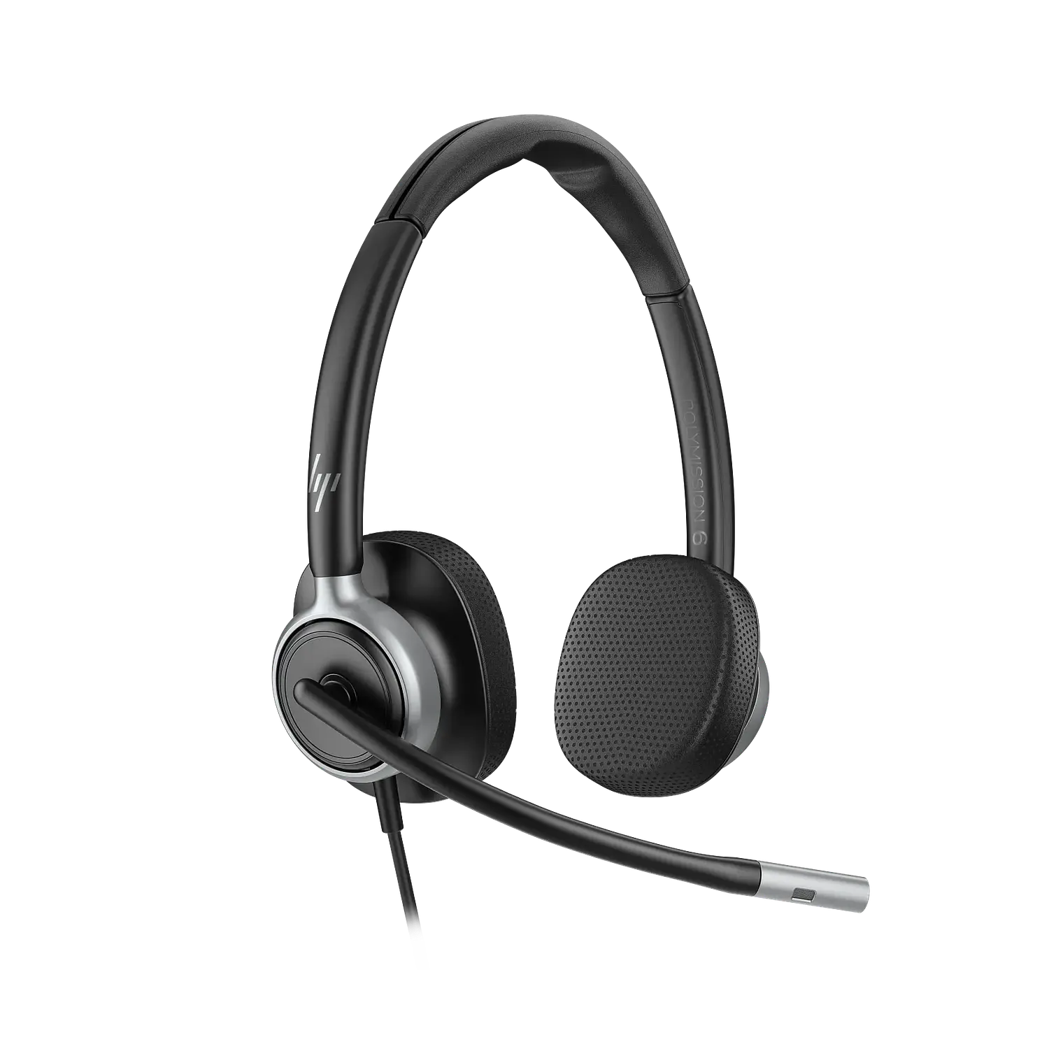 HP Poly Mission 625, Audífonos Cableados Stereo USB-C/A, IA Noise Reduction, Teams, Negro 1