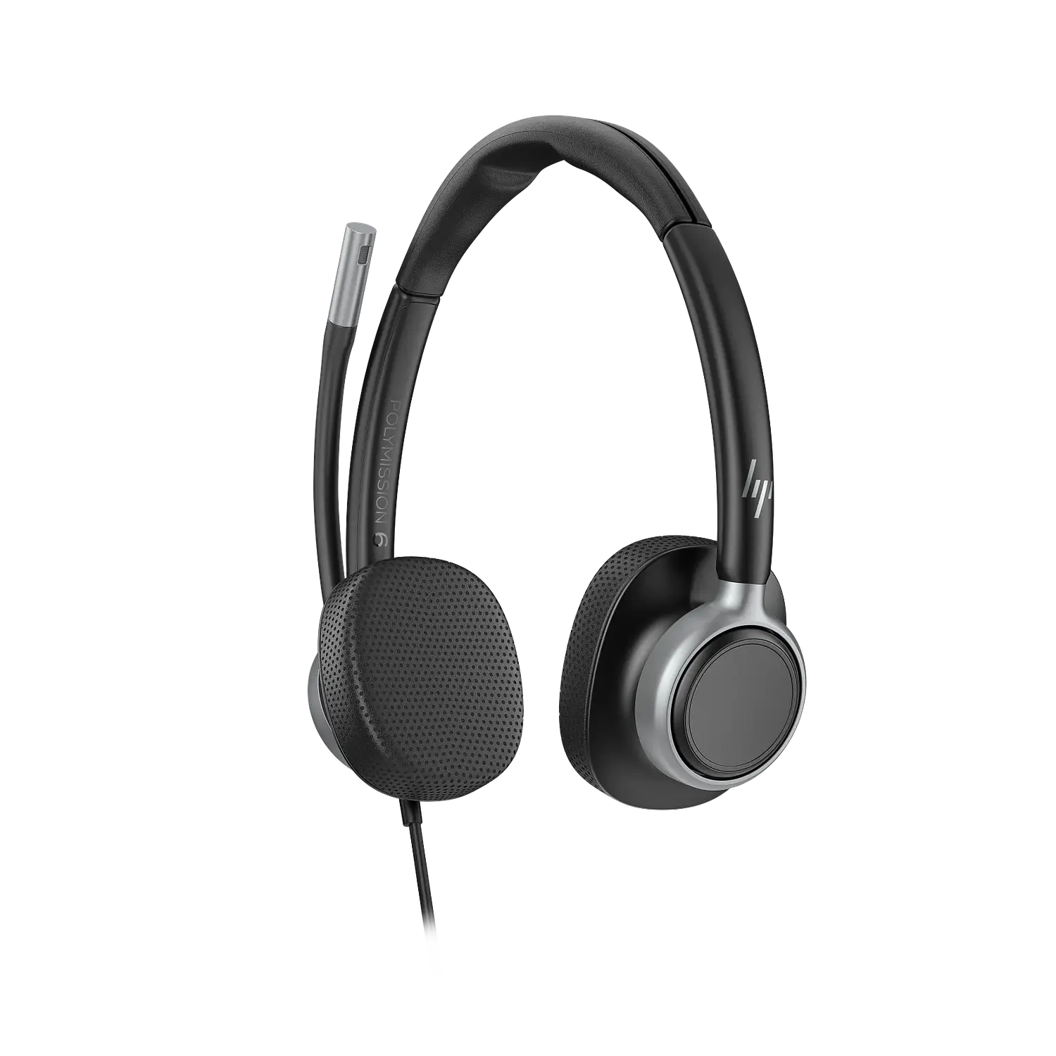 HP Poly Mission 625, Audífonos Cableados Stereo USB-C/A, IA Noise Reduction, Teams, Negro 3