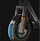 Xiaomi Electric Scooter 6 Max, Scooter Eléctrico, 1100W, 70km, 25km/h, 12