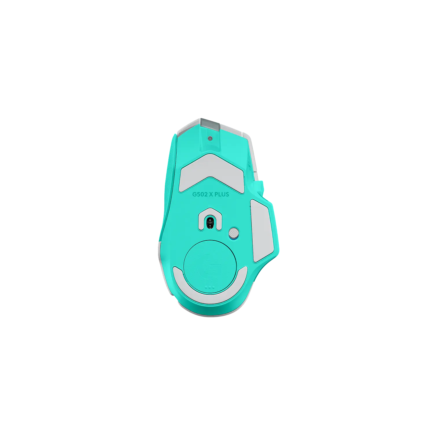 Logitech G502 X Plus, Mouse Gamer Inalámbrico, HERO 25K, LIGHTSPEED, RGB, Blanco/Menta 6