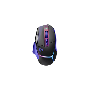 Logitech G502 X Plus, Mouse Gamer Inalámbrico, HERO 44K, LIGHTSPEED, RGB, Dark Lilac
