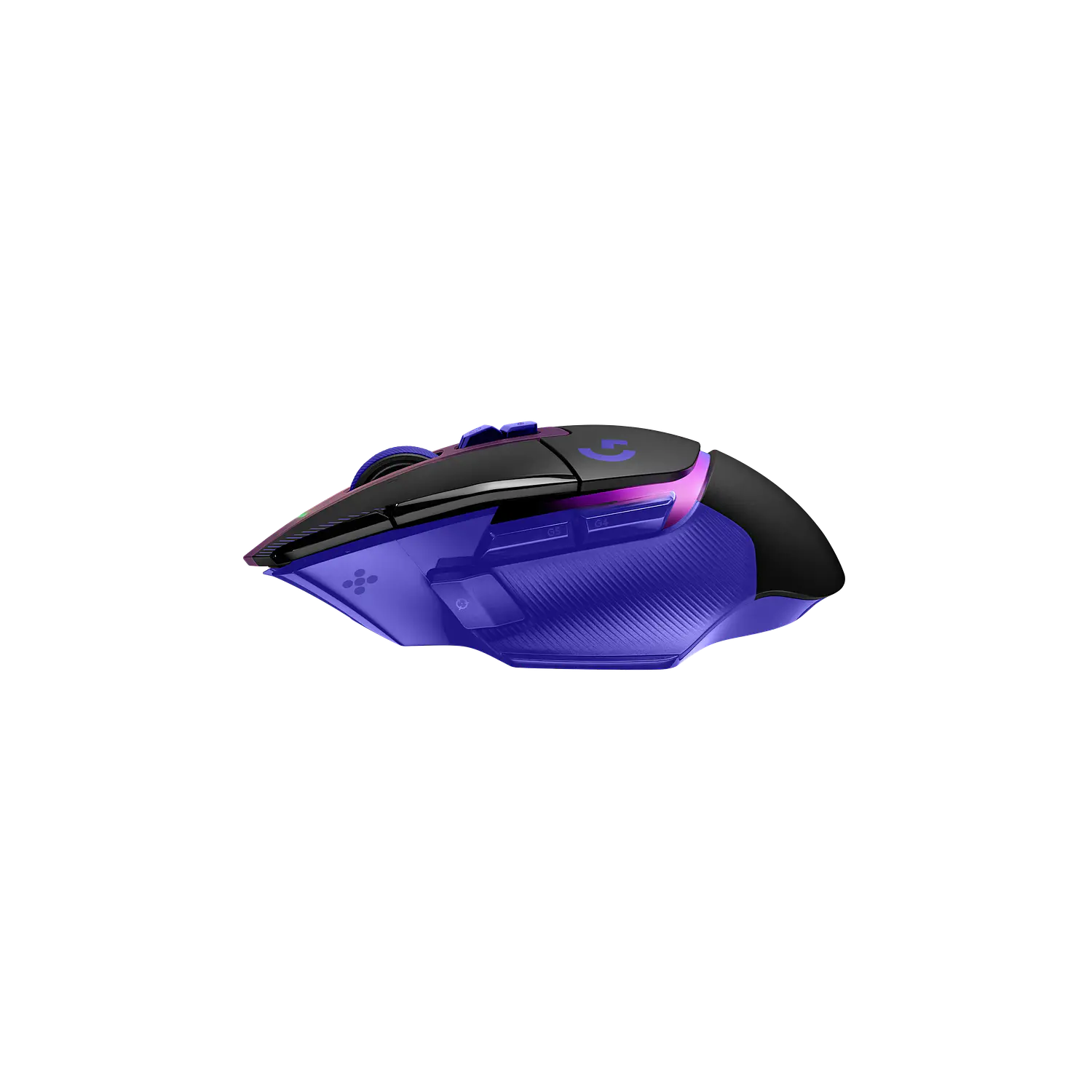 Logitech G502 X Plus, Mouse Gamer Inalámbrico, HERO 44K, LIGHTSPEED, RGB, Dark Lilac 3