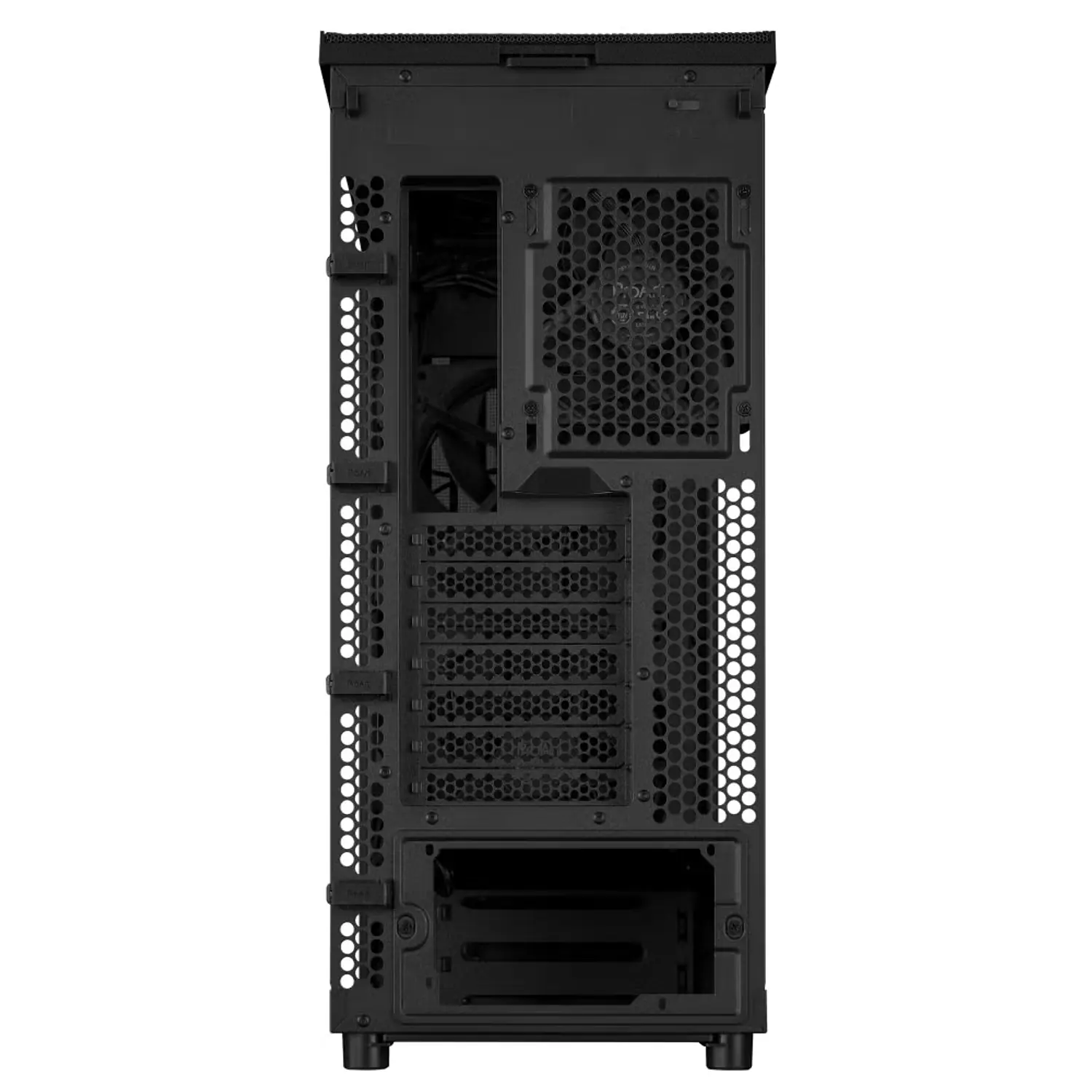 ASUS ProArt PA401 Wood Edition, Gabinete ATX, Vidrio Templado, 3 Fans PWM, USB-C 20Gbps, Negro 3
