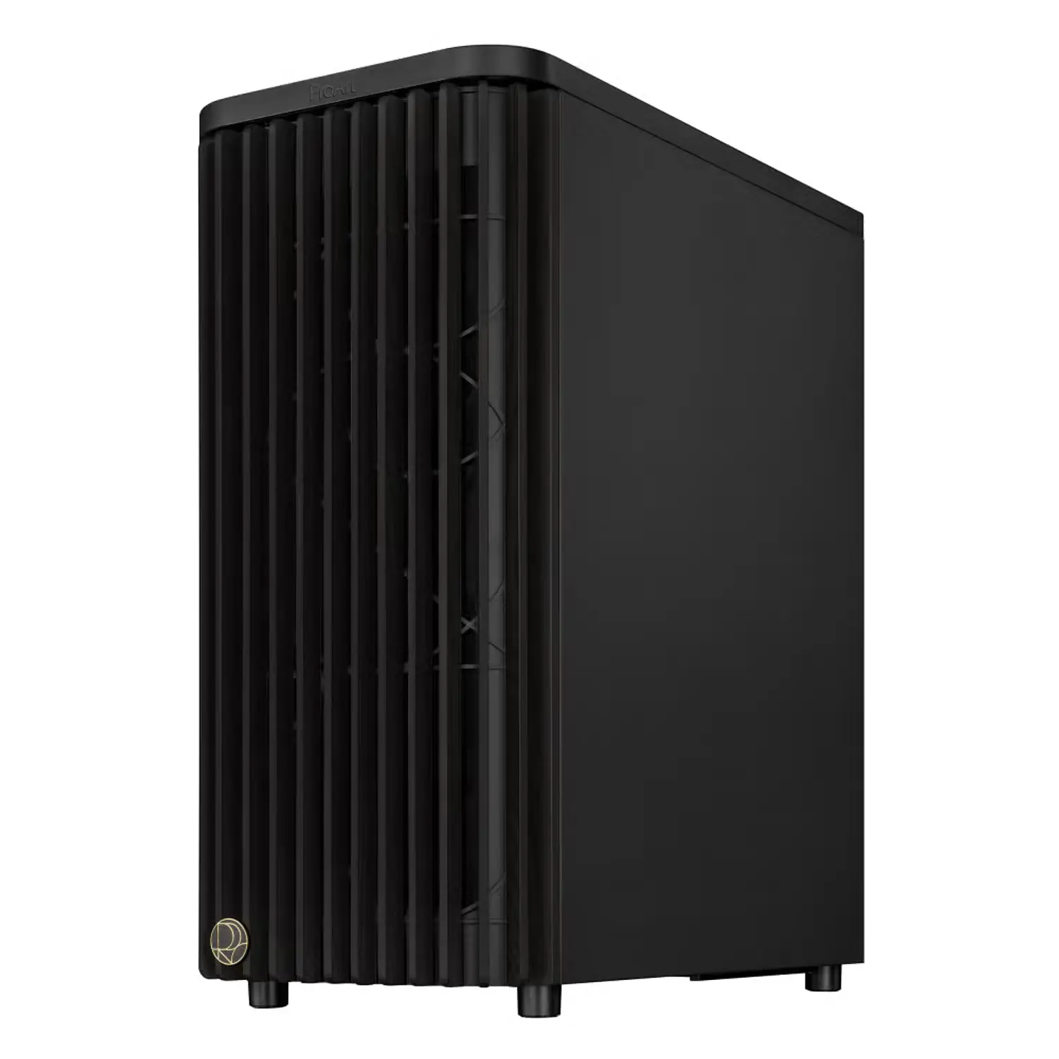 ASUS ProArt PA401 Wood Edition, Gabinete ATX, Vidrio Templado, 3 Fans PWM, USB-C 20Gbps, Negro 1