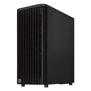 ASUS ProArt PA401 Wood Edition, Gabinete ATX, Vidrio Templado, 3 Fans PWM, USB-C 20Gbps, Negro