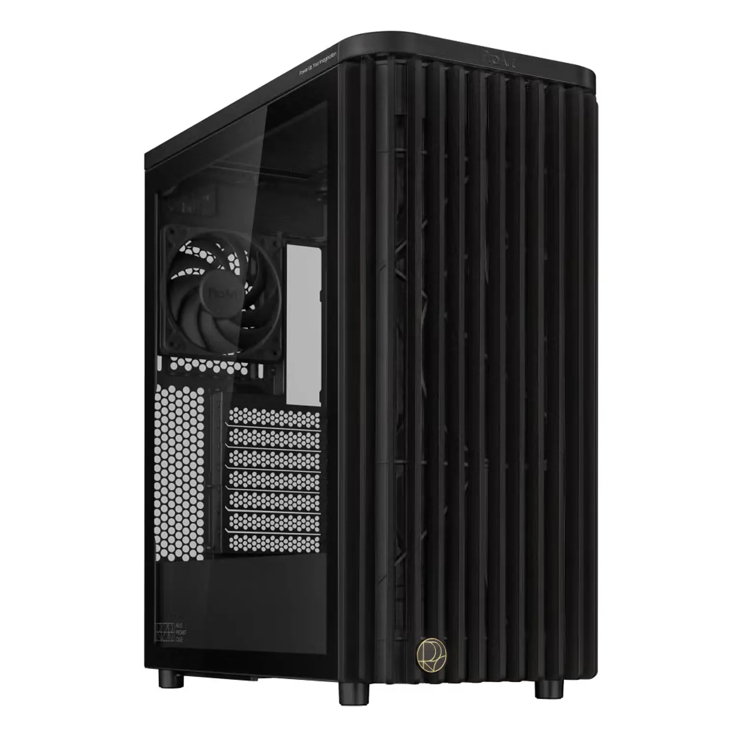 ASUS ProArt PA401 Wood Edition, Gabinete ATX, Vidrio Templado, 3 Fans PWM, USB-C 20Gbps, Negro 2