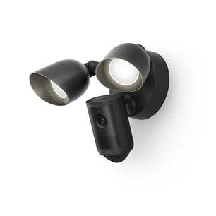 Ring Floodlight Camera 2K (2ª Gen), Cámara de Seguridad WiFi 2K, 2000 lm, Sirena, Cableada, Negro