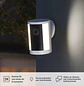 Ring Spotlight Cam 2K (2ª Gen), Cámara de Seguridad WiFi 2K, Batería, 550 lm, Sirena, Negro - Miniatura 3